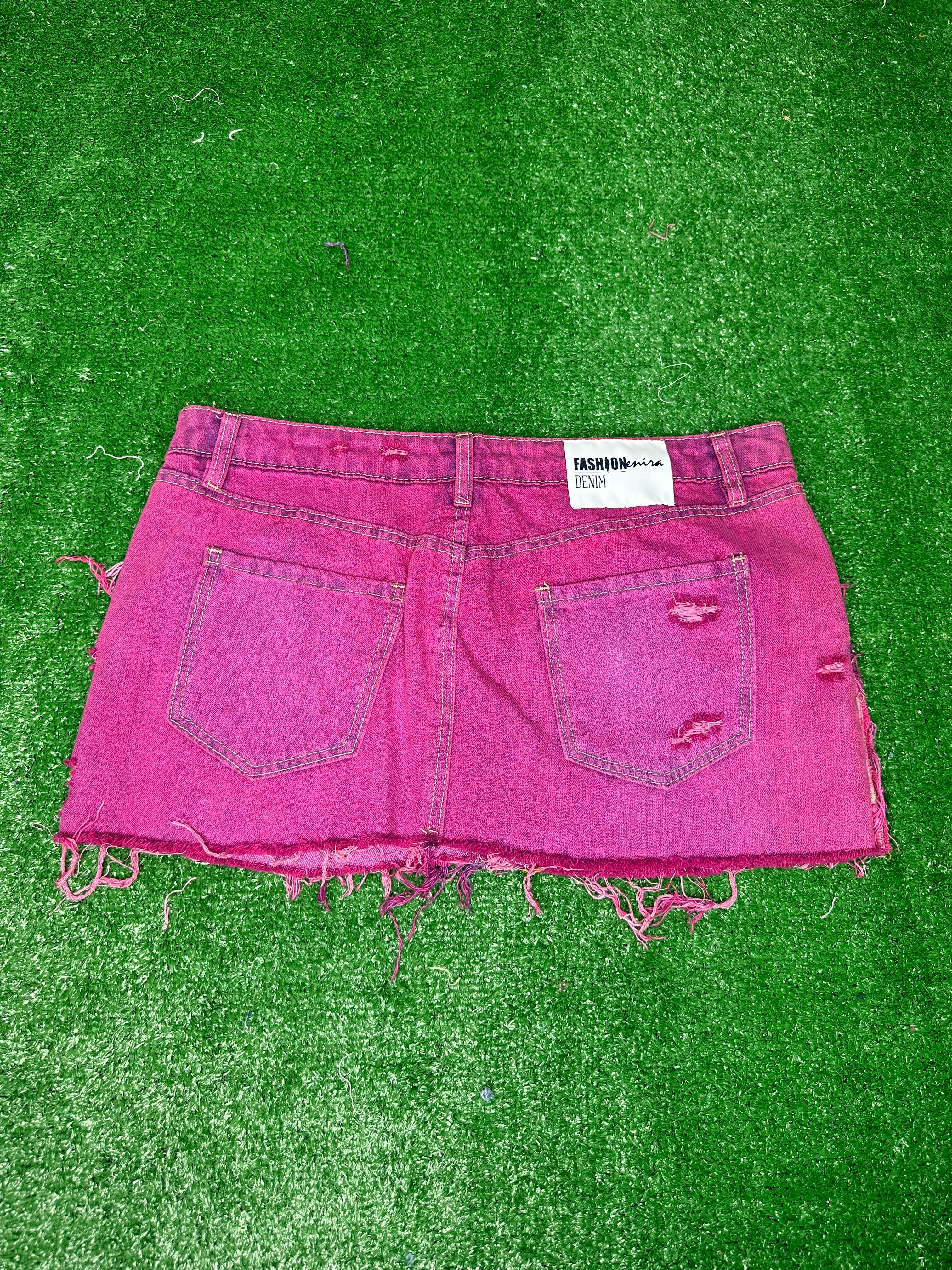 Pink Patch Skirt #23