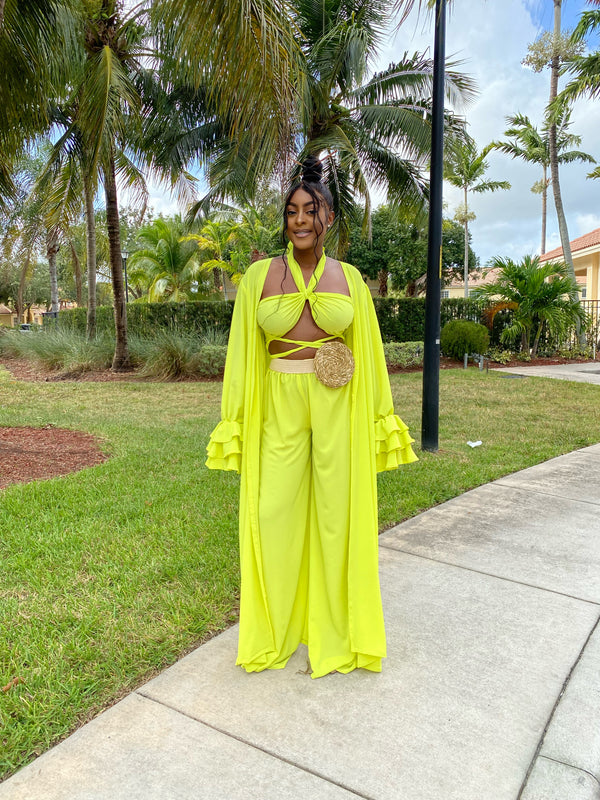 Neon Yellow Set