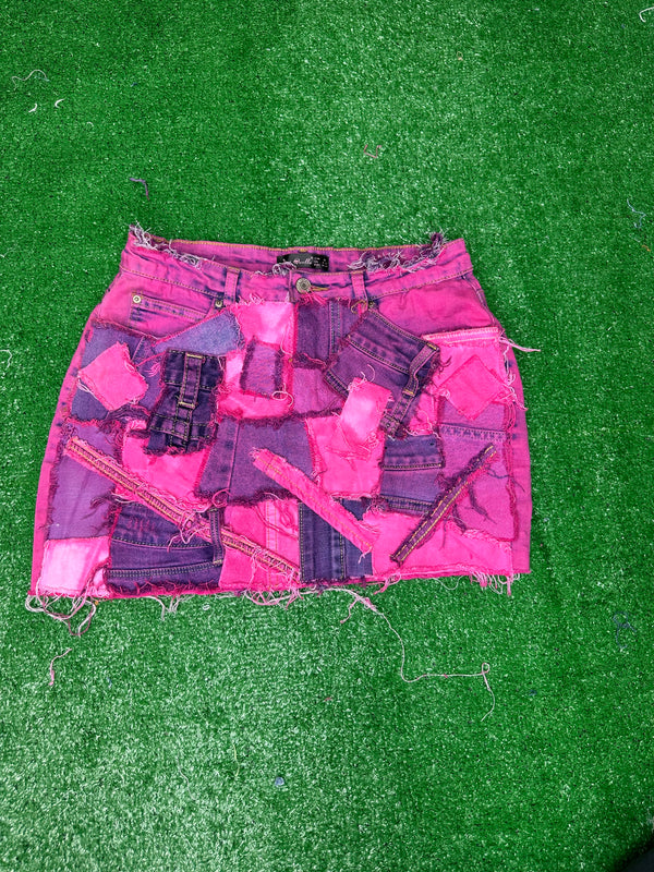 Pink Patch Skirt #24