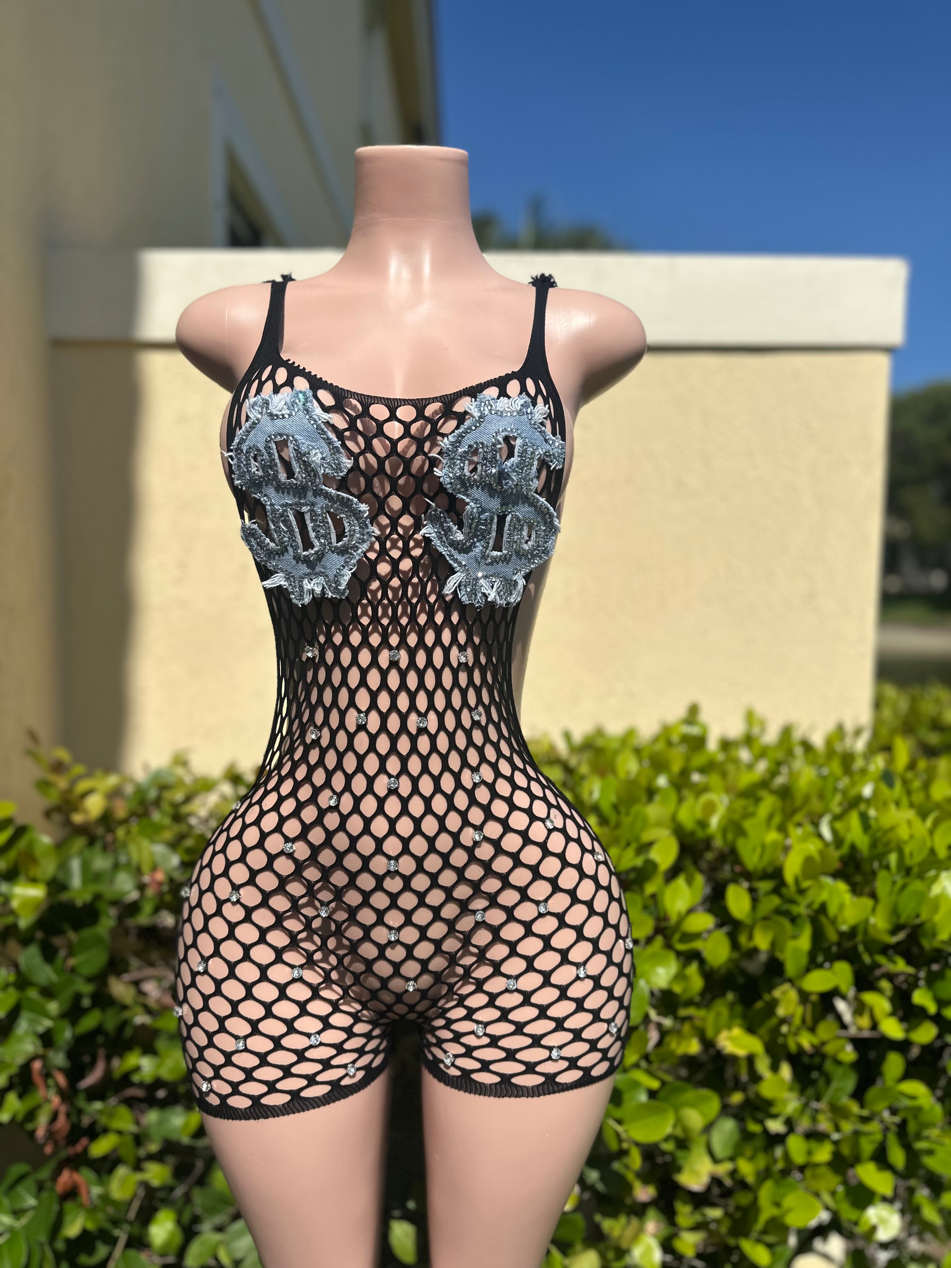 Dollar Sign Romper