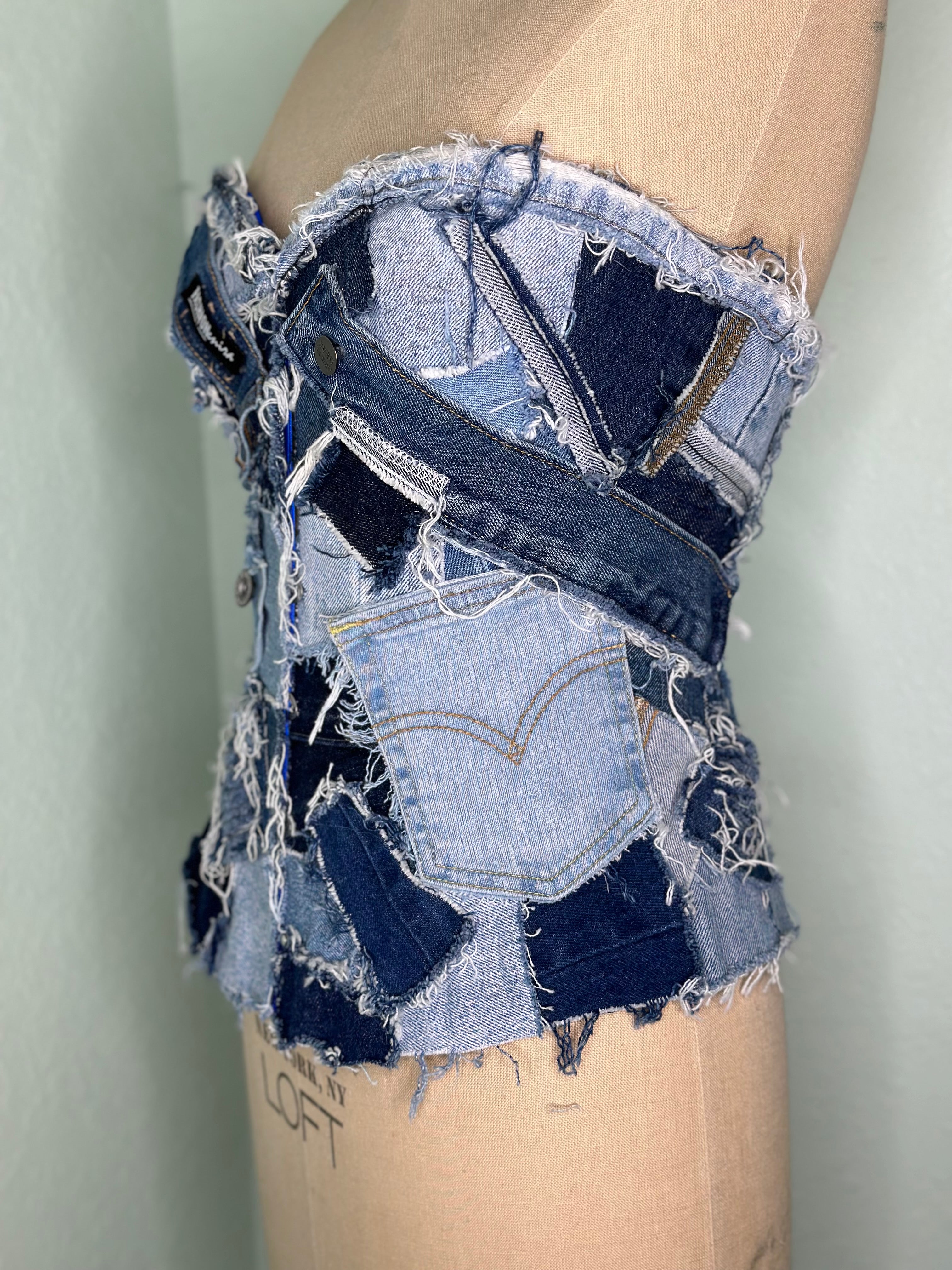 Denim Corset #2