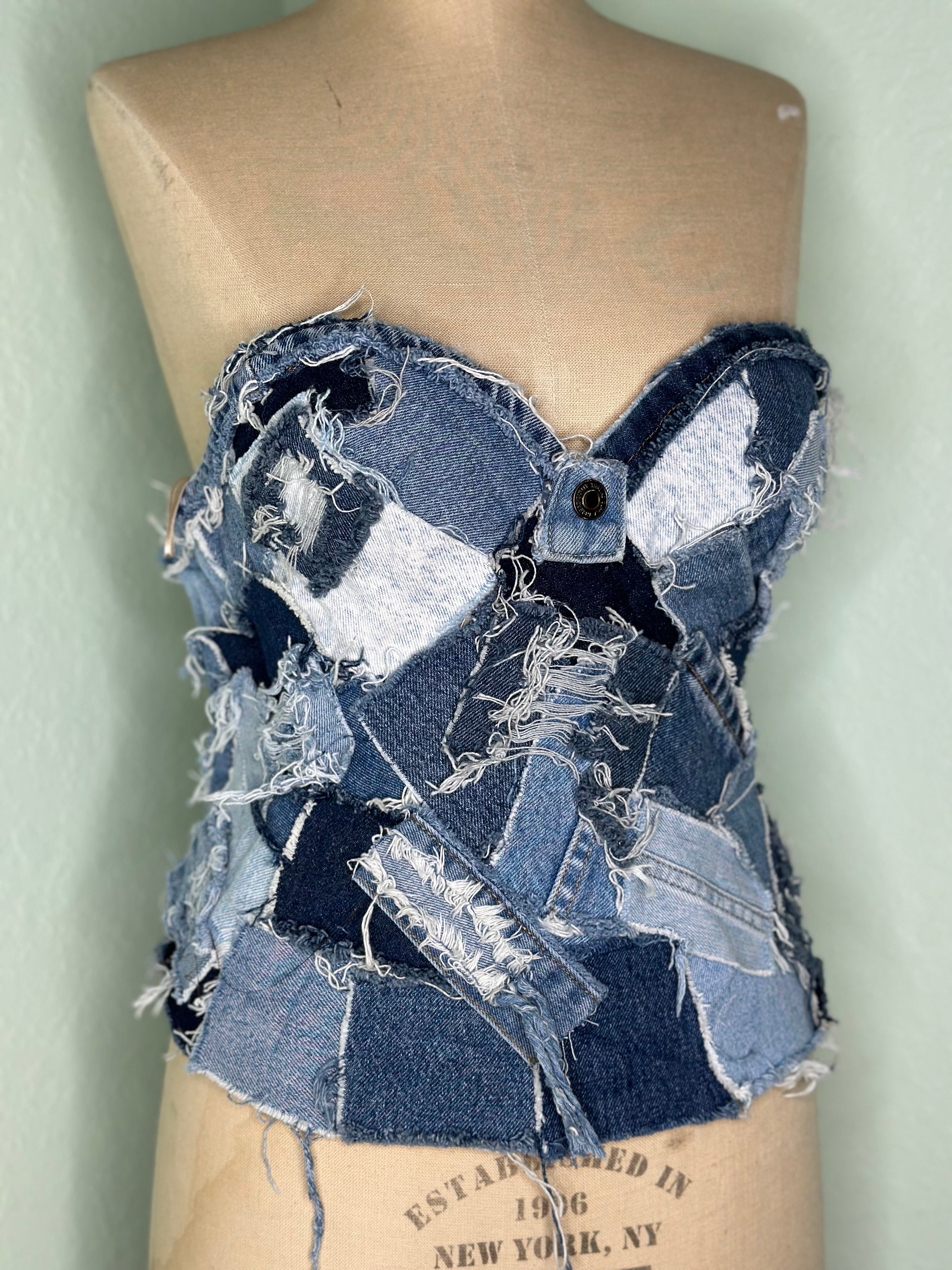 Denim Corset #5