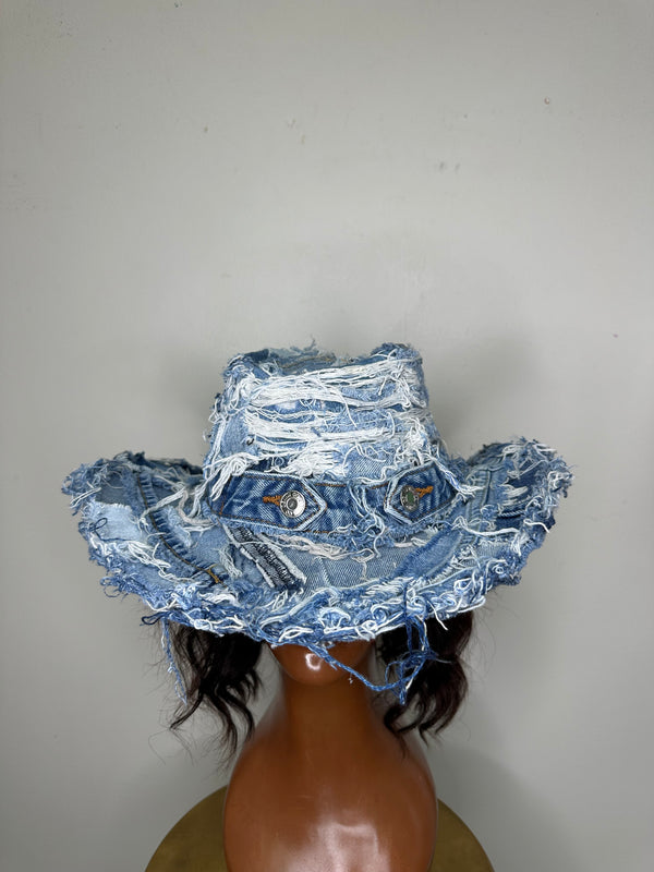 Denim Cowboy Hat #2