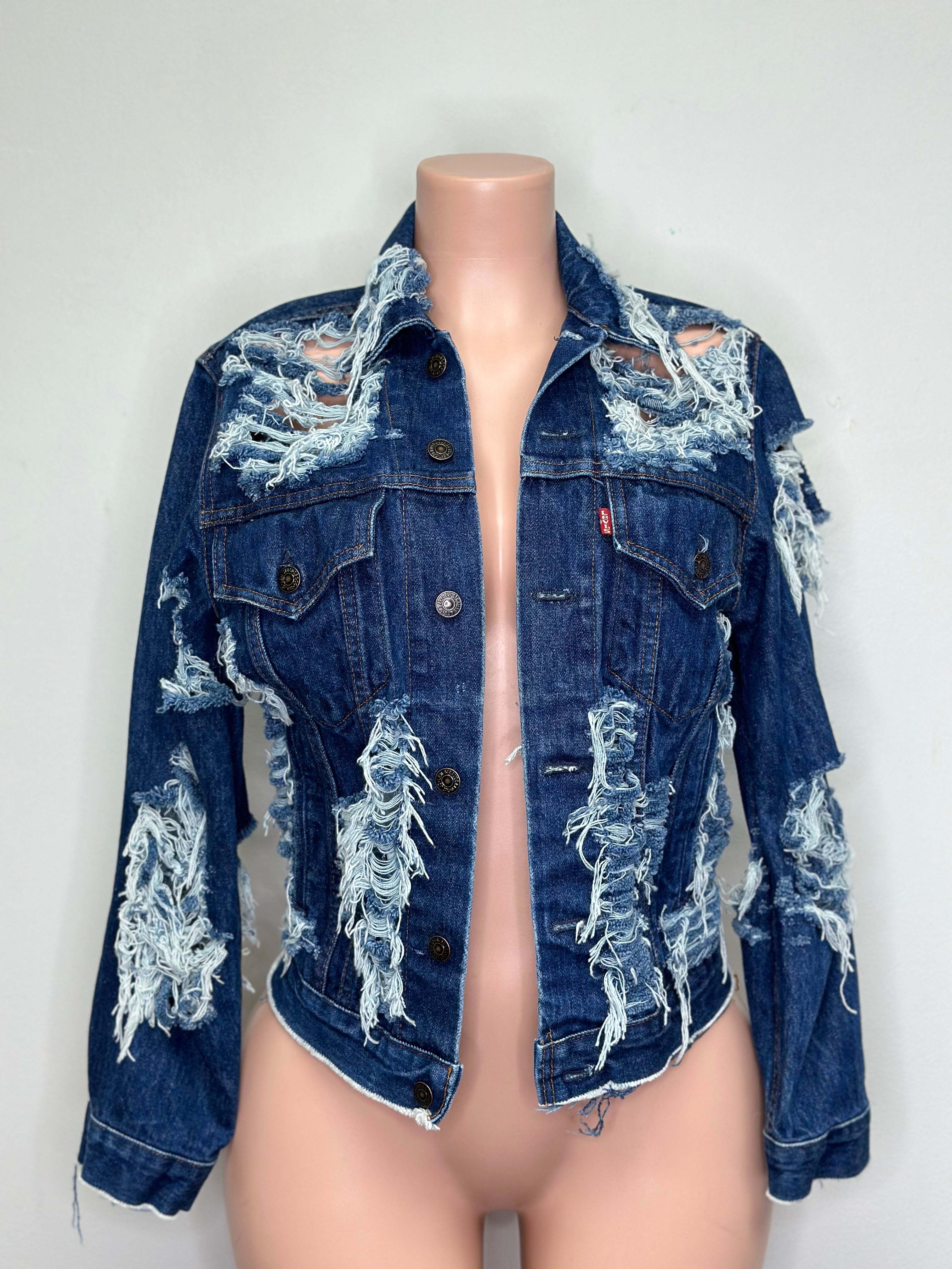 Levis Ripped Jacket