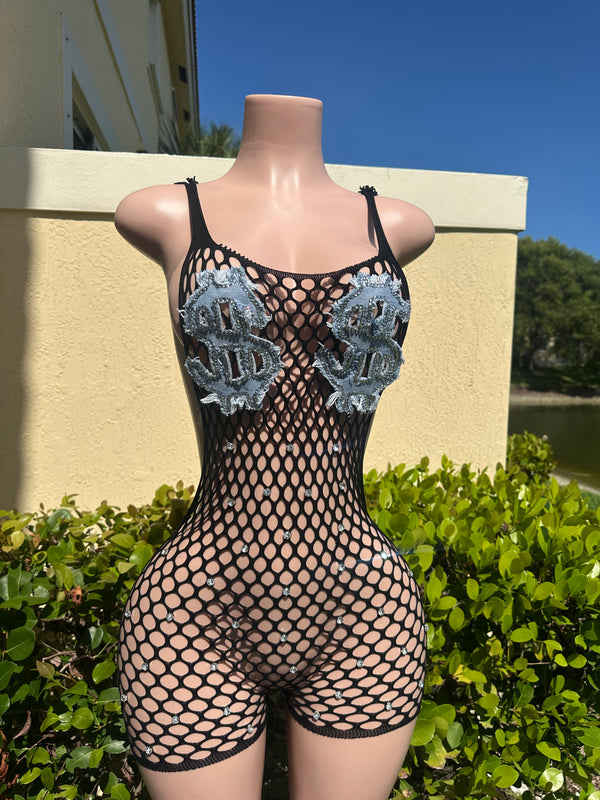 Dollar Sign Romper