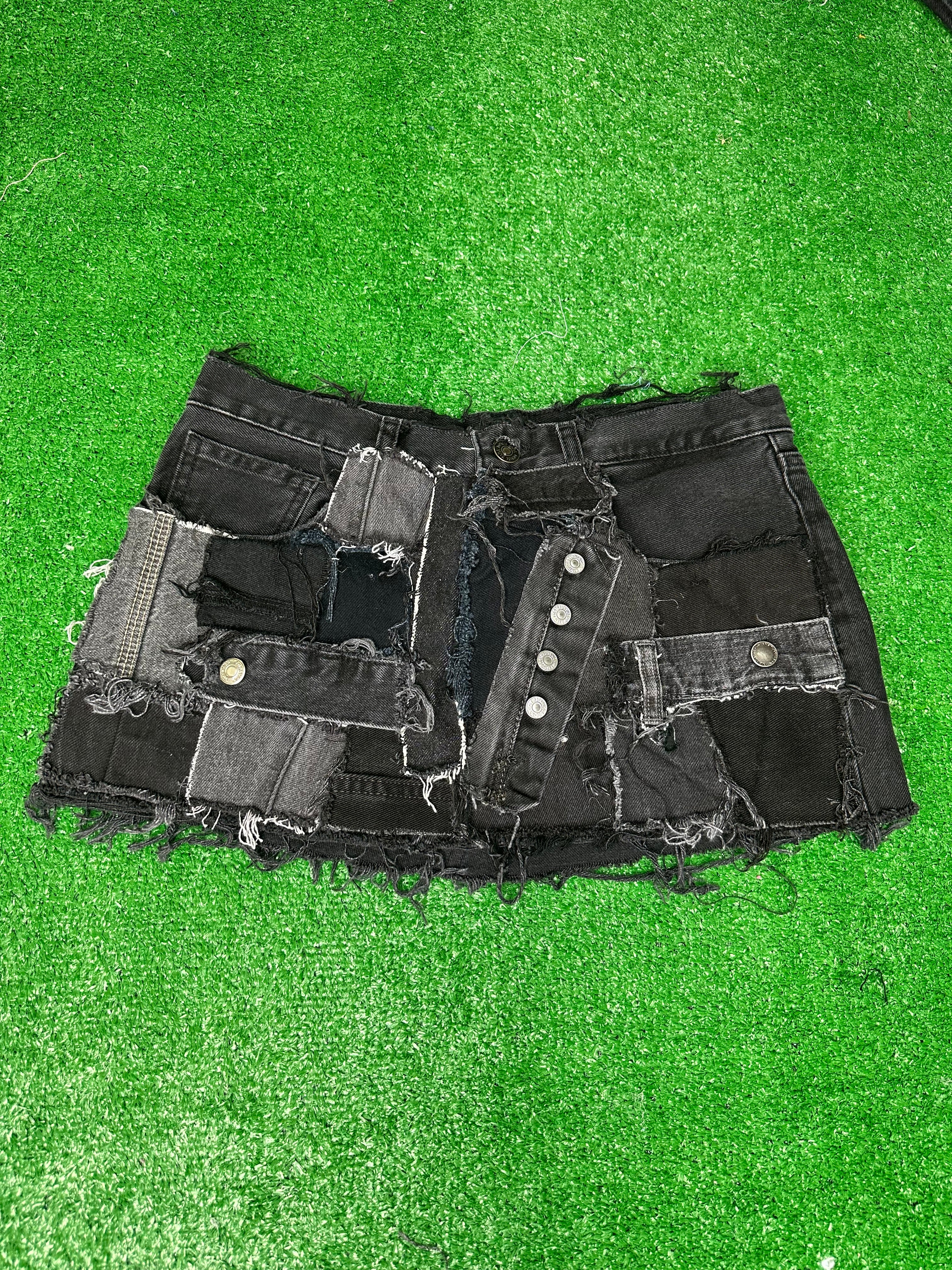 Black Patch Skirt #36