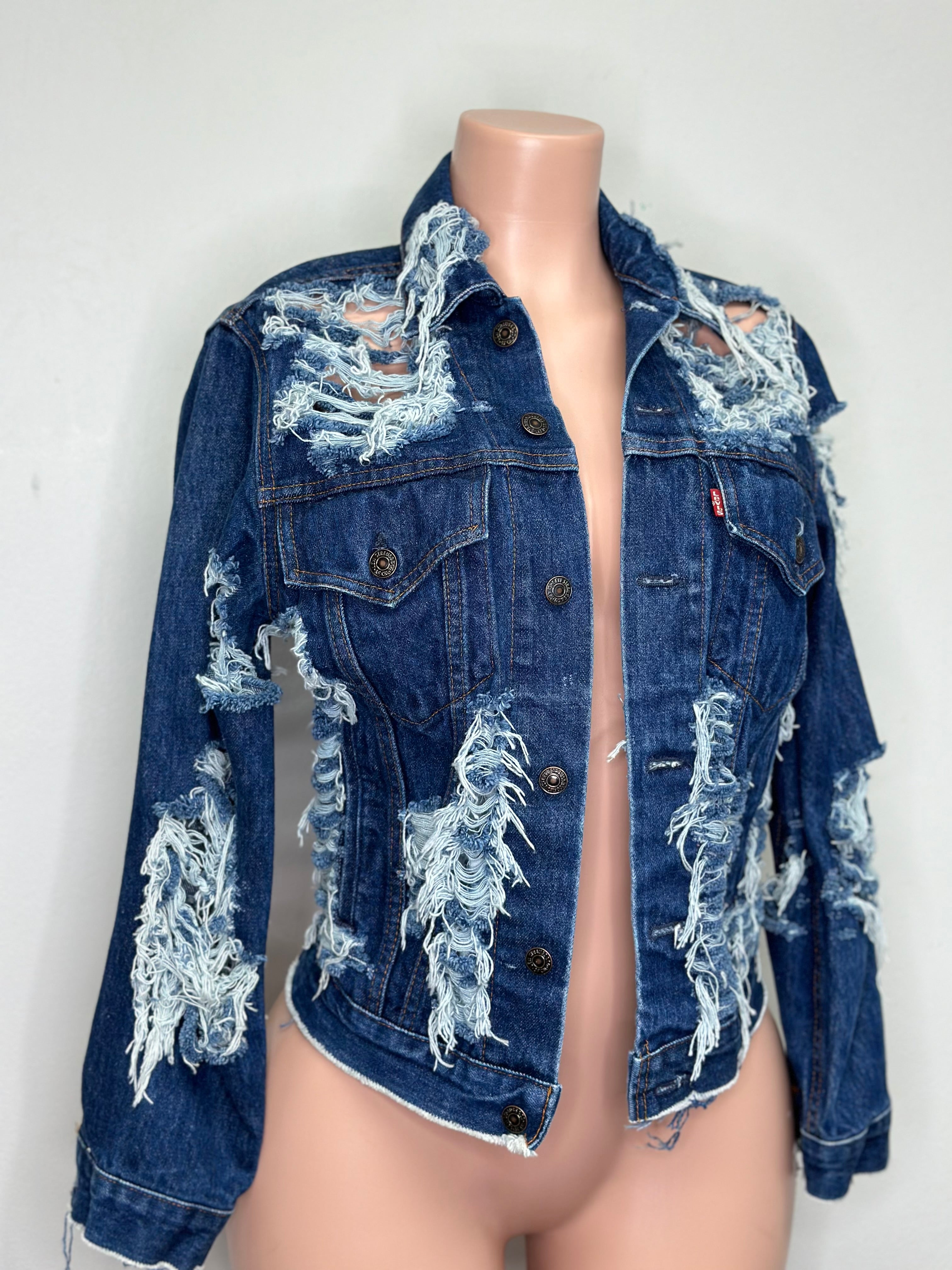 Levis Ripped Jacket